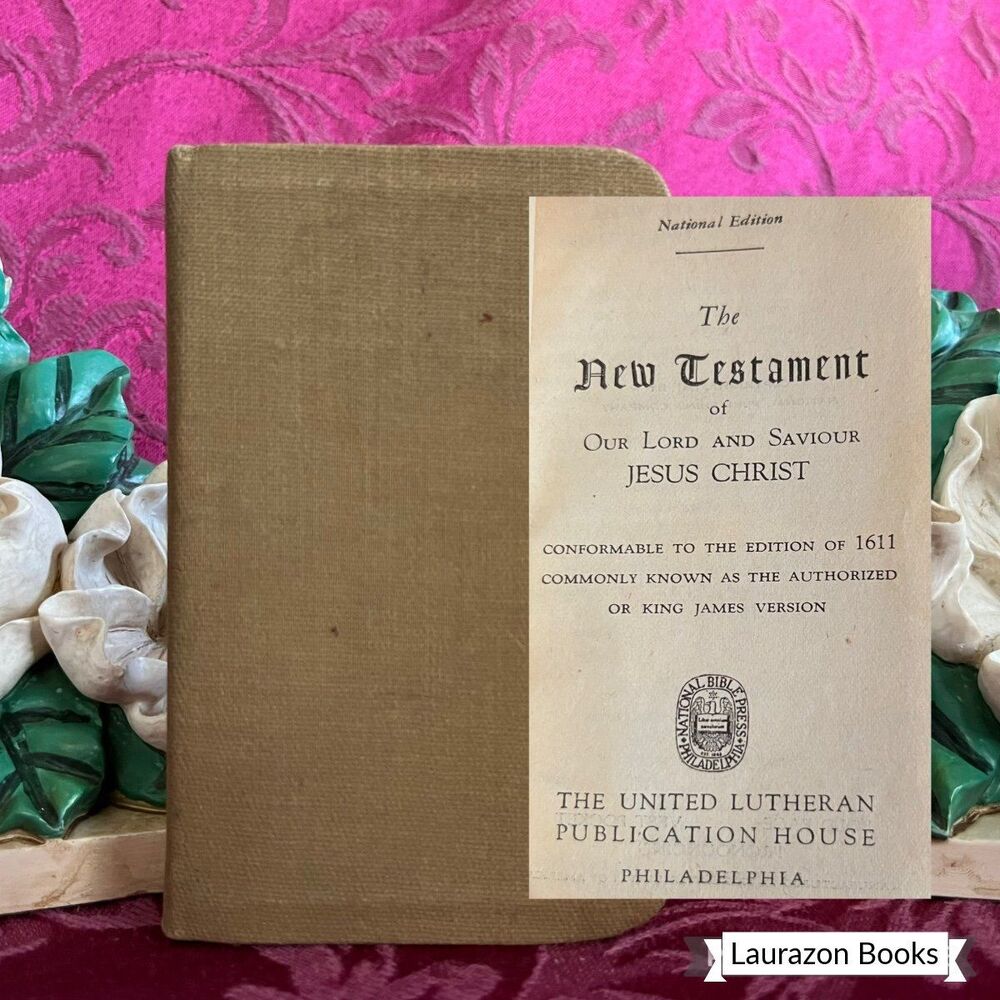 1941 The New Testament of Our Lord and Saviour Jesus Christ, Small Bible
